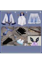 2XXT Cosplay Uma Musume Pretty Derby Daring Tact Pure White Race Outfit Cosplay Costume